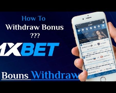How to withdraw bonus in 1xbet?