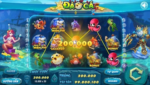 Game nổ hũ đảo cá được thiết kế dựa trên moni game bắn cá khá được nhiều người tham gia chơi