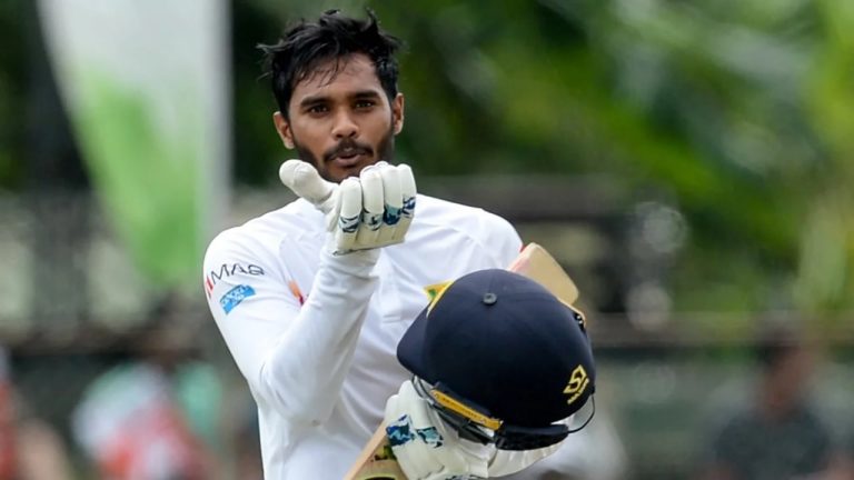 Sri Lanka’s new test captain, Dhananjaya De Silva, takes Dimuth Karunaratne’s place
