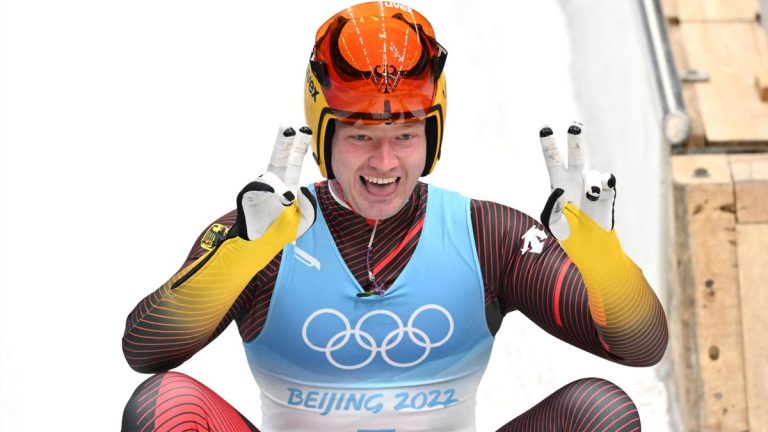 Max Langenhan stays unbeaten in the World Cup, leading Germany’s success in Winterberg and expressing joy at the win