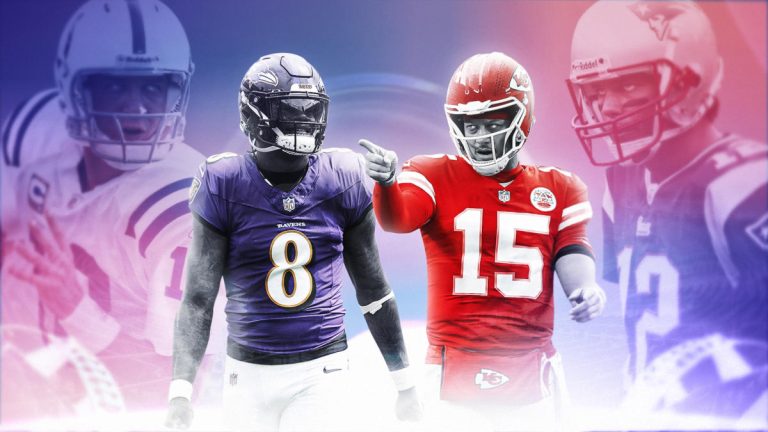 Can the matchup between Lamar Jackson and Patrick Mahomes be considered the modern-day equivalent of Peyton Manning vs. Tom Brady?