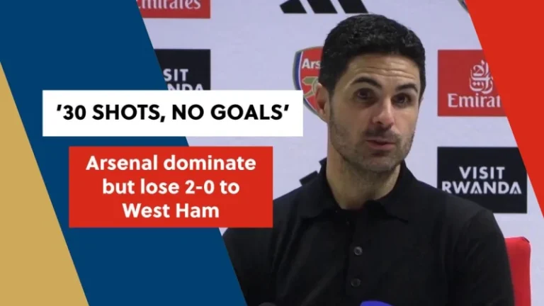 Mikel Arteta Laments Arsenal’s Worst Performance of the Season in Shocking Defeat to Fulham