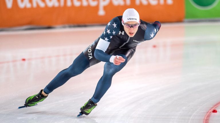 Jordan Stolz enters the world of speed skating with a winning record