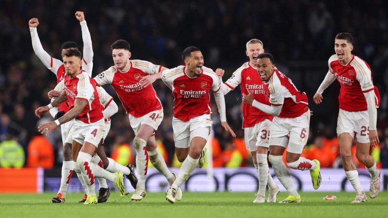 Arsenal Secure Dramatic Quarter-Final Berth in Champions League After Penalty Drama Against Porto