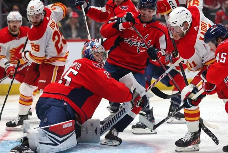 Clash on Ice: Calgary Flames vs. Washington Capitals – March 19, 2024