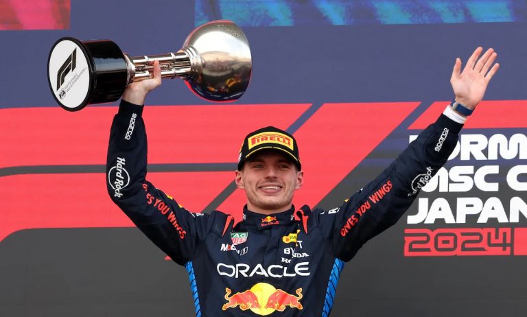 Max Verstappen Dominates Japanese Grand Prix, Leading Red Bull 1-2