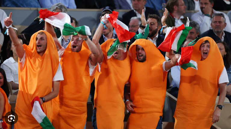 Por que os fãs locais no ATP Finals se vestem de cenoura para apoiar os tenistas da casa?